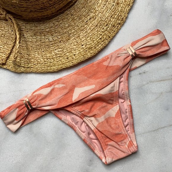 NWT Vix Paula Hermanny Camu Light Pink Bikini Set - Picture 7 of 15